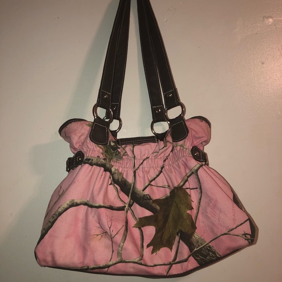 Pink camo purse and wallet - Picture 3 of 5